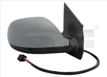 Außenspiegel kompl. links (337-0284), elektr. Verst., grundiert; VW T6 Bus/Kasten/Pritsche